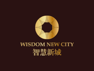 孫金澤的智慧新城  wisdom new citylogo設計