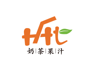 高明奇的Ht 果汁店logologo設計