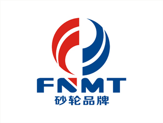 周都響的FNMT砂輪品牌生產陶瓷logo設計