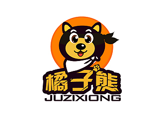 秦曉東的橘子熊食品卡通logo設(shè)計(jì)logo設(shè)計(jì)