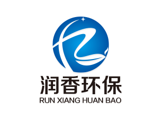 連杰的廣州市潤香環(huán)保科技有限公司logo設(shè)計