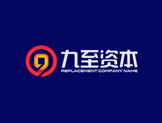 鐘炬的九至資本投資理財logologo設(shè)計