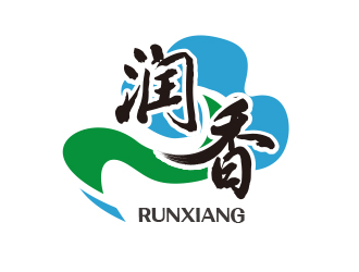 廣州市潤香環(huán)保科技有限公司logo設計