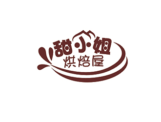 盛銘的甜小姐烘焙屋logo設(shè)計(jì)