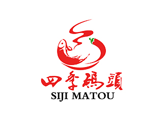 秦曉東的四季碼頭火鍋店logologo設(shè)計(jì)