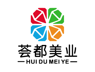 彭波的薈都美業(yè)培訓(xùn)logo設(shè)計(jì)