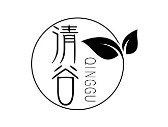 郭重陽的清谷芝麻粉印章字體logo設(shè)計(jì)