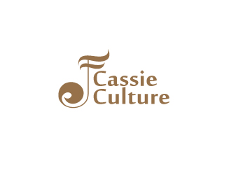 林穎穎的英文標(biāo)志 - Cassie Culturelogo設(shè)計