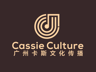 林萬里的英文標(biāo)志 - Cassie Culturelogo設(shè)計