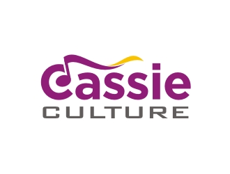 曾翼的英文標志 - Cassie Culturelogo設計