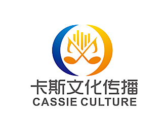 趙鵬的英文標(biāo)志 - Cassie Culturelogo設(shè)計