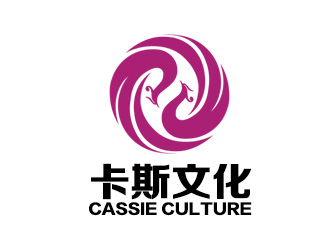 余亮亮的英文標(biāo)志 - Cassie Culturelogo設(shè)計