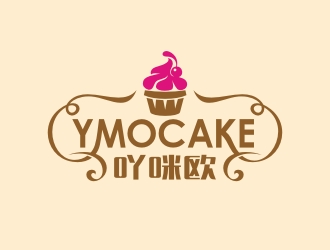 曾翼的吖咪歐YMOCAKE蛋糕logo設(shè)計(jì)