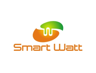 曾翼的Smart Watt LED照明 英文logologo設(shè)計(jì)