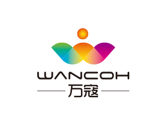 孫金澤的萬寇/wancoh化妝品商標logo設(shè)計