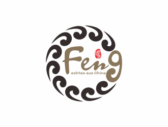 何嘉健的Feng工藝品logo設計logo設計