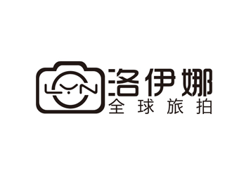 趙鵬的洛伊娜全球旅拍logo設(shè)計(jì)