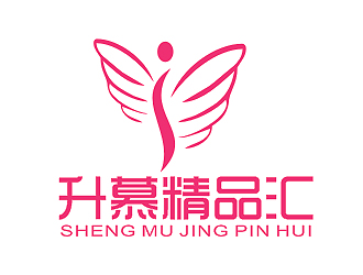 盛銘的升慕精品匯logo設(shè)計