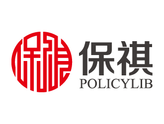 葉美寶的保祺（PolicyLib）logo設(shè)計(jì)