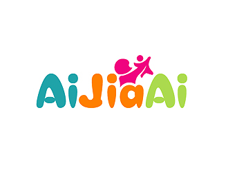 秦曉東的AiJiaAi 母嬰用品店LOGO設計logo設計