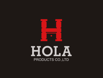 黃安悅的HOLA/HOLA PRODUCTS CO.,LTDlogo設(shè)計(jì)