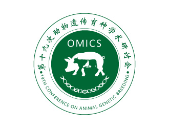 連杰的第十九次動物遺傳育種學術研討會徽標logologo設計