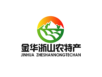 秦曉東的農(nóng)特產(chǎn)山水元素logologo設(shè)計(jì)