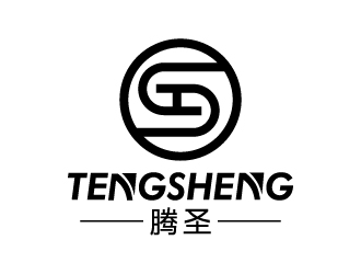 騰圣有機玻璃工藝制品logo設(shè)計