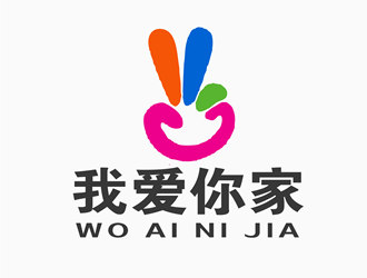 朱兵的家政服務(wù)logo - 我愛你家logo設(shè)計