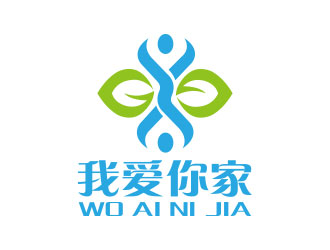 向正軍的家政服務(wù)logo - 我愛你家logo設(shè)計