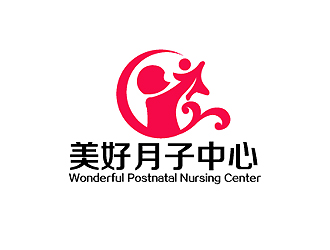 秦曉東的月子中心母嬰圖標logo設計logo設計