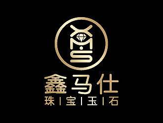 彭波的廣東鑫馬仕珠寶玉石有限公司logo設(shè)計