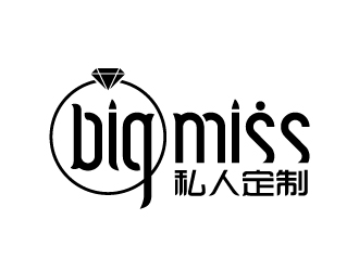 張俊的鉆石珠寶店-big misslogo設(shè)計(jì)