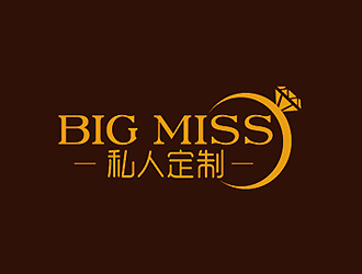 秦曉東的鉆石珠寶店-big misslogo設(shè)計(jì)