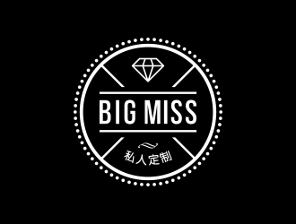 王濤的鉆石珠寶店-big misslogo設(shè)計(jì)