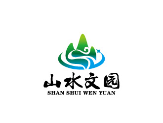 周金進(jìn)的山水文園集團(tuán)logo設(shè)計(jì)