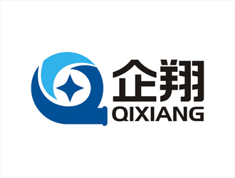 周都響的企翔 QIXIANGlogo設計