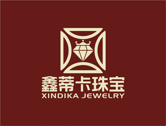 周都響的鑫蒂卡珠寶logologo設計