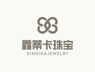 陳國偉的鑫蒂卡珠寶logologo設計