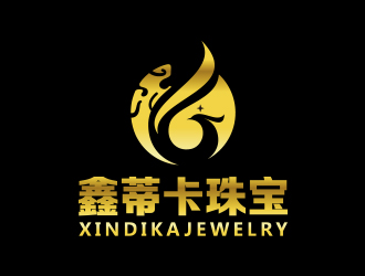 何敏的鑫蒂卡珠寶logologo設計