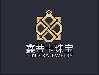 勞志飛的鑫蒂卡珠寶logologo設(shè)計