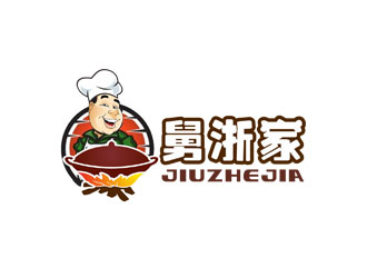 郭慶忠的舅浙家特色餐飲logologo設(shè)計(jì)