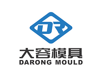 彭波的模具制造公司對稱logologo設計