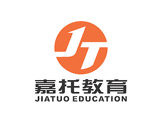 彭波的嘉托教育 對(duì)稱圖形logo設(shè)計(jì)