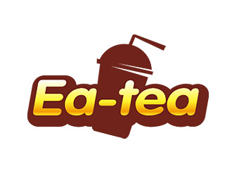 鐘炬的Ea-tea可愛奶茶商標(biāo)設(shè)計(jì)logo設(shè)計(jì)