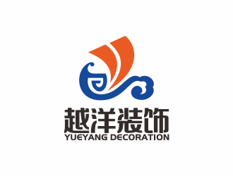 何嘉健的深圳市越洋裝飾設計工程有限公司logo設計