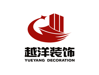 譚家強的深圳市越洋裝飾設計工程有限公司logo設計