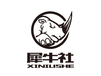 孫金澤的犀牛社戶外越野自駕游車友會(huì)俱樂部logologo設(shè)計(jì)