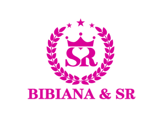 余亮亮的Bibiana & SR 化妝品logologo設(shè)計(jì)