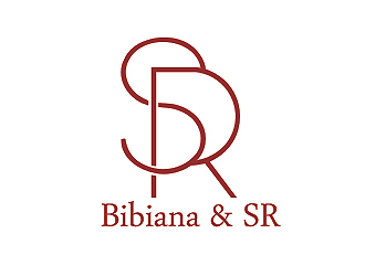 盛銘的Bibiana & SR 化妝品logologo設(shè)計(jì)